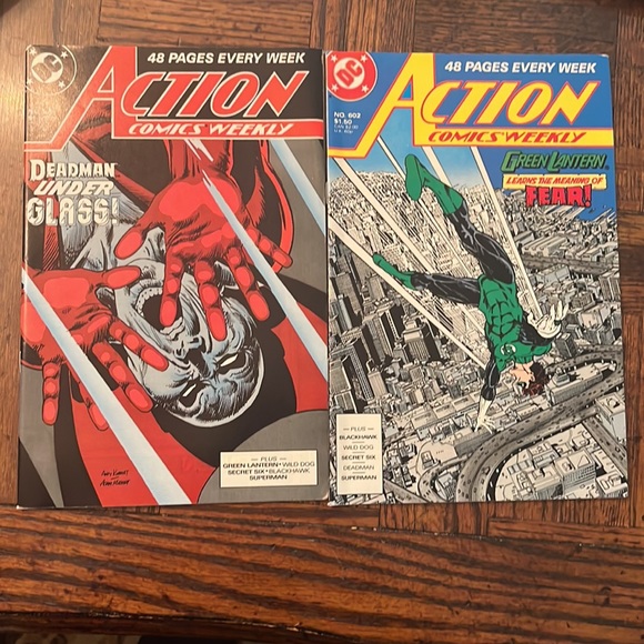 1988 Action Comics Weekly bundle - Picture 2 of 3